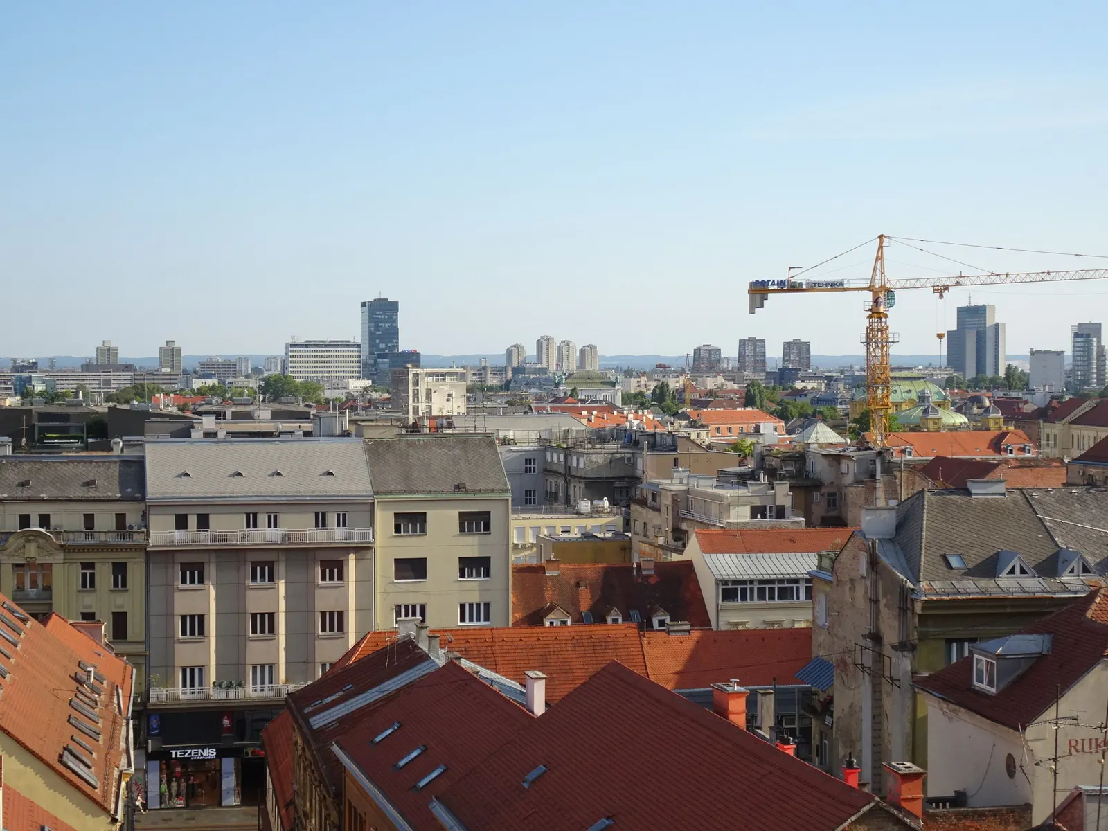 Zagreb rooftops