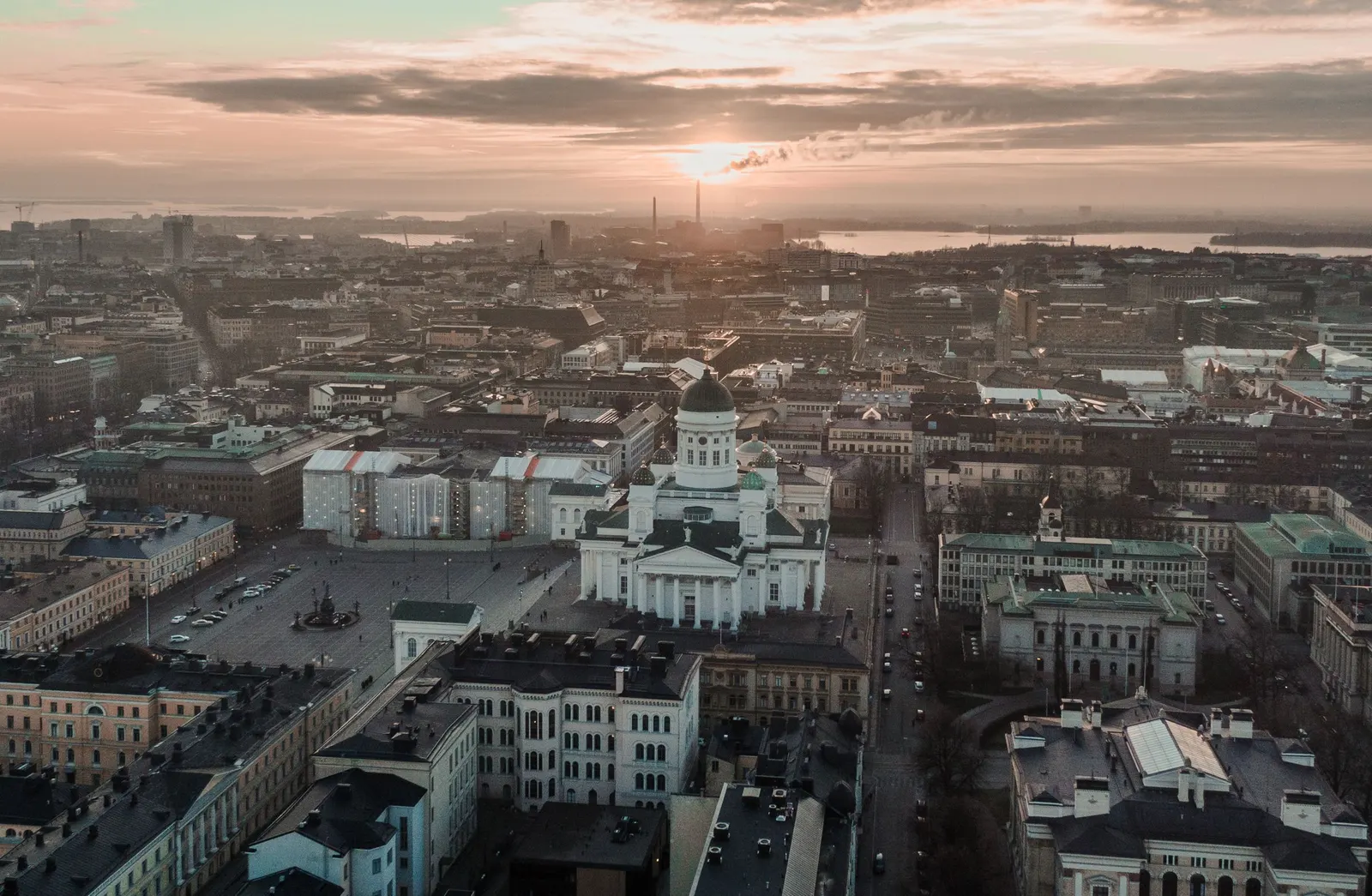 Helsinki from above