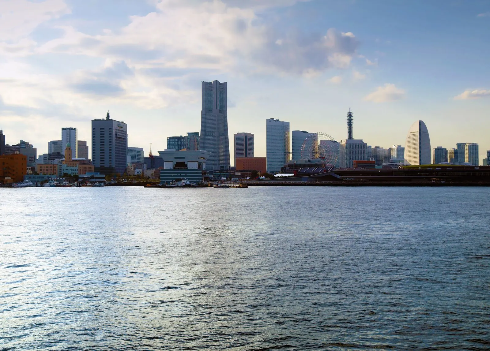 The Yokohama waterfront