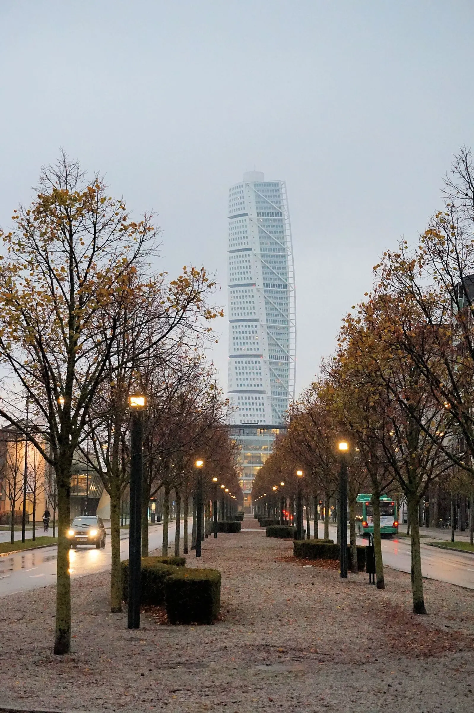 Malmö in the evening